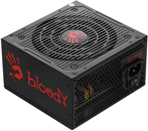 Блок питания Bloody ATX 500W BD-PS500W 80 PLUS WHITE (20+4pin) APFC 120mm fan 6xSATA RTL фото 2