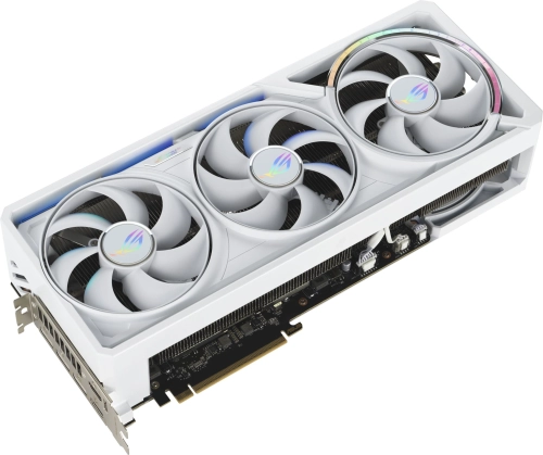 Видеокарта Asus PCI-E 5.0 ROG-ASTRAL-RTX5080-O16G-WHITE NVIDIA GeForce RTX 5080 16Gb 256bit GDDR7 2760/30000 HDMIx2 DPx3 HDCP Ret фото 8