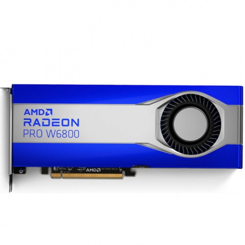 Видеокарта Dell AMD Radeon Pro W6800, 32GB DDR6 6x miniDP for Precision 7920T, 7820, 5820, 3650 (490-BHCL)