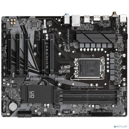 GIGABYTE B660 DS3H AX DDR4, LGA1700, B660, 4*DDR4, DP+HDMI, 4 SATA 6 Гб/с, M2, Audio, Gb LAN, USB 3.2, USB 2.0, Type-C, COM*1 header, ATX