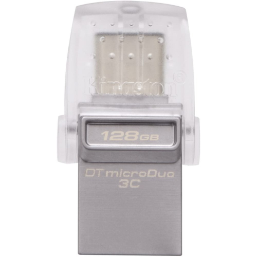 USB накопитель Kingston DataTraveler microDuo 3C USB 3.1 128GB (DTDUO3C/128GB) фото 4