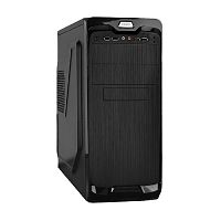 Exegate EX269438RUS Корпус Miditower UN-604 Black, ATX, 2*USB+2*USB3.0, Audio