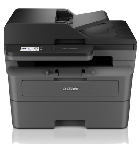 Brother MFCL2860DW, P/C/S/F, A4, 34 стр/мин, 256 Мб, Duplex, ADF50, Wi-Fi, USB, LAN, старт. картридж 700 стр. (работает с тонером TN2510) Ex MFC-L2751DW (MFCL2860DWERE1)