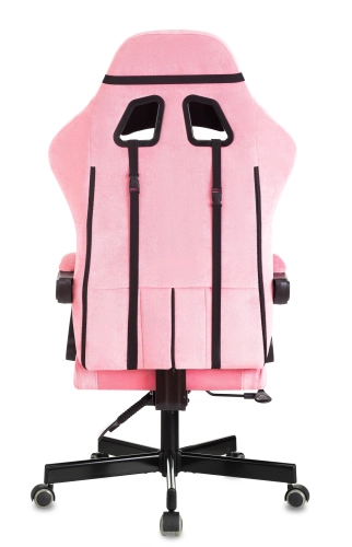 Кресло игровое Knight Terminator розовый Velvet 36 крестов. металл (KNIGHT TERMINATOR PK) фото 6