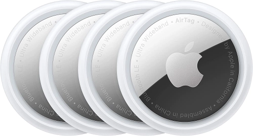 Метка Apple AirTag A2187 компл.:4шт/серебристый (MX542ZP/A)