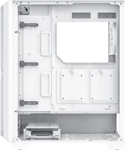 Корпус Montech Sky One Lite белый без БП ATX 3x120mm 2xUSB3.0 audio bott PSU (SKY ONE LITE WH) фото 6