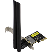 Сетевой адаптер WiFi D-Link DWA-582 DWA-582/ RU/ 10/ B1A AC1200 PCI Express (ант.внеш.съем) 2ант. (упак.:10шт) (DWA-582/RU/10/B1A)