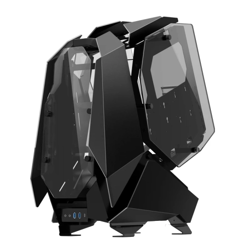 Корпус без блока питания/ Case JONSBO MOD-5, Full-Tower, TG, no fans, 2xUSB-A 3.0 + 1xUSB-C 3.2, ATX, mATX, mITX Black (MOD-5 BLACK) фото 3