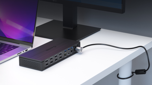 Док-станция Docking Station WAVLINK USB-C/Thunderbolt3/USB-A Quad 4K Display/100W PowerDelivery Include 20V/9A Power Adapter/ 4xUSB3.0/1xUSB-C/4xDP 4K 60HZ/4xHDMI 4K 60HZ/1xGigabit LAN/1xAudio In/Out/1xCardReader (WL-UG69PD8 PRO) фото 14