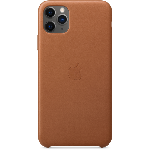 Чехол для iPhone 11 Pro Max/ iPhone 11 Pro Max Leather Case - Saddle Brown (MX0D2ZM/A)