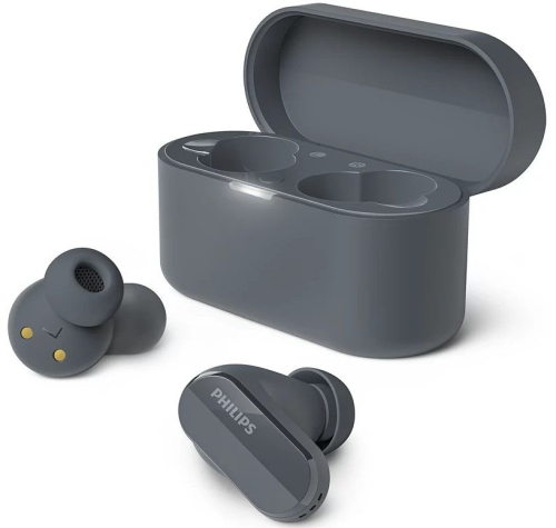 Philips TAT3508BK/ 00 Наушники TWS вакуумные с микр, черные (TAT3508BK/00)