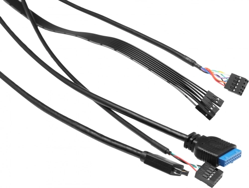 Корпус Formula Crystal Z5 TG черный без БП mATX 6x120mm 1xUSB2.0 1xUSB3.0 audio bott PSU (CRYSTAL Z5 TG BLACK) фото 11