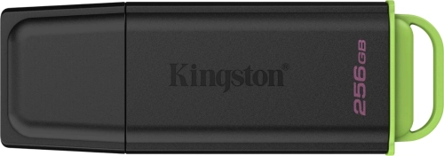 Флеш Диск Kingston 256GB DataTraveler Exodia DTXG2/256GB USB3.0 черный/салатовый