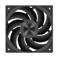 Кулер для корпуса/ PCCooler F5R120 (120x120x25mm, 4-pin PWM, 86.73CFM, 32dBA, 2200RPM, Black) (F5R120 BK)