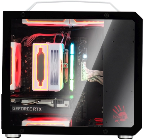 Корпус Bloody BD-CC110 белый без БП mATX 5x120mm 2xUSB3.0 audio (BD-CC110-WH) фото 14