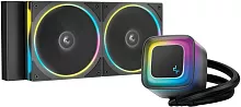 Система водяного охлаждения Deepcool LE240 PRO ARGB Soc-AM5/AM4/1200/1700/1851 черный 4-pin 28.2-33dB Al 280W 1347gr Ret (R-LE240PRO-BKAMMC-G-1)