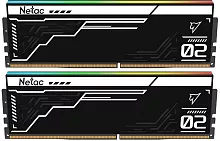 Память DDR5 2x16GB 6200MHz Netac NTS2D5P62DP-32K Shadow II RGB RTL Gaming PC5-49600 CL32 DIMM ECC 288-pin 1.35В kit с радиатором Ret