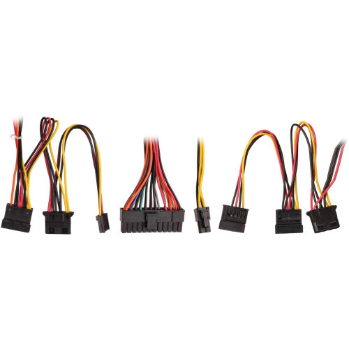 Exegate EX292142RUS Блок питания 600W ExeGate AB600 (ATX, 8cm fan, 24pin, 4pin, 3xSATA, 2xIDE, FDD) фото 3