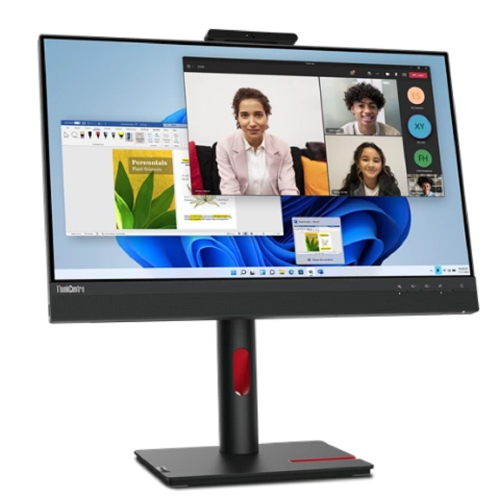 Монито Lenovo ThinkVision TIO24 (Gen5) Black 23.8 (IPS,1920x1080, 4ms, 3in1 connection w/ Tiny, DP, HDMI, USB Hub, Mic (12NAGAT1UK) фото 2