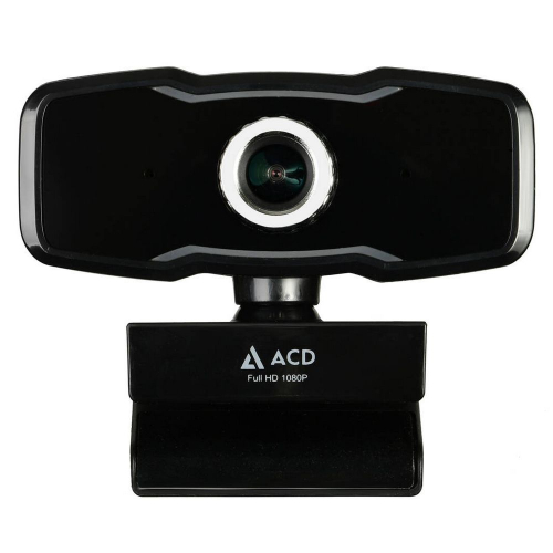 Веб-камера ACD-Vision UC500 CMOS 2МПикс, 1920x1080p, 30к/ с, микрофон встр., кабель USB 2.0 1.5м, универс. крепление, черный корп. RTL {60} (551783) (ACD-DS-UC500) фото 3
