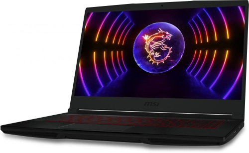 Ноутбук MSI GF63 Thin 12UCX-1048XRU Core i5 12450H 8Gb SSD256Gb GeForce RTX 2050 4Gb 15.6 IPS FHD (1920x1080) FreeDOS black WiFi BT Cam (_9S7-16R821-1048) фото 2