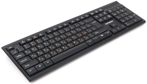 Гарнизон Комплект клавиатура + мышь GKS-150, беспроводная, черный, 2.4 ГГц, 1000 DPI, USB, з кл + колесо-кнопка, nano-приемник (GKS-150) фото 3