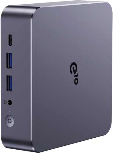 Компьютер Acer Gadget E10 ERBox Ryzen 7 8745HS (3.8) 16Gb SSD512Gb 780M Windows 11 Pro 2xGbitEth WiFi BT 120W черный (1747236) фото 4