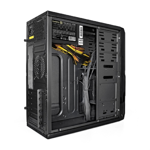 Exegate EX278395RUS Корпус Miditower Exegate XP-329S Black, ATX, , 2*USB, Audio фото 3