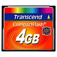 Эскиз Карта памяти Transcend 4GB CompactFlash 133x (TS4GCF133)