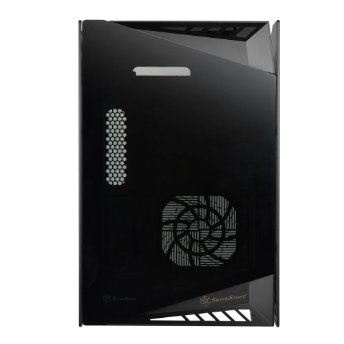 Корпус Silverstone SST-LD03B-AF TO-LD03-BK-GLASS AND AIR FLOW VENT-SST (810256) фото 5