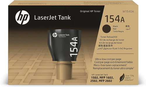 Заправочное устройство HP 154A, черный, LaserJet Tank Toner Reload Kit (W1540A)