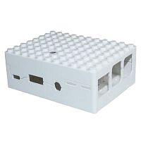 Корпус ACD RA181 Корпус ACD White ABS Plastic Building Block case for Raspberry Pi 3 B/ B+ (CBPIBLOX-WHT) (494279)