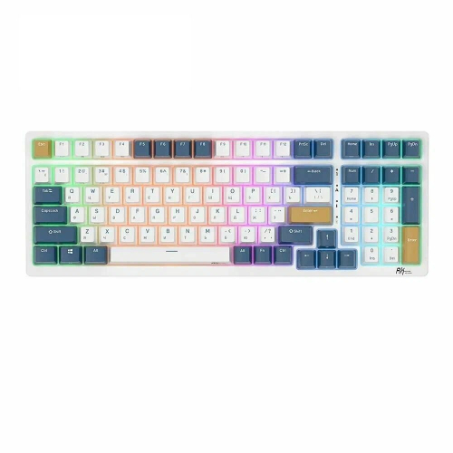 Клавиатура Royal Kludge RK98 Klein blue USB/ 2.4 GHz/ Bluetoth, RGB, Hot Swap, Red switch (RK98 KLEIN BLUE RED SWITCH)