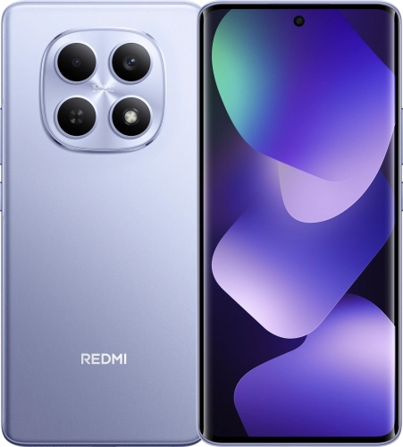 Смартфон Xiaomi Redmi Note 15 128Gb 8Gb фиолетовый моноблок 3G 4G 2Sim 6.77 1080x2392 Android 15 108Mpix 802.11 a/ b/ g/ n/ ac NFC GPS GSM900/ 1800 GSM1900 Protect microSD max2048Gb (73021)
