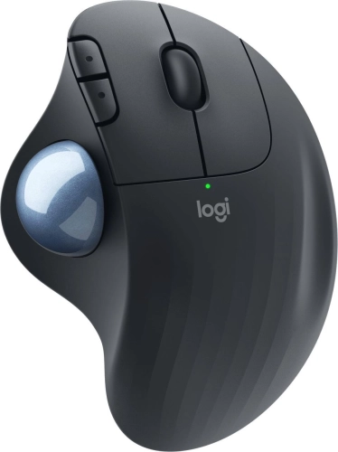 Трекбол Logitech Ergo M575 графитовый оптическая (2000dpi) беспроводная BT/ Radio USB2.0 (4but) (910-005873)