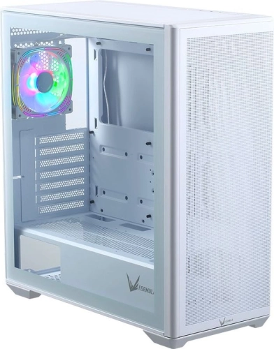 Корпус Formula Air Power G5 Plus белый без БП ATX 1x120mm 2xUSB2.0 1xUSB3.1 audio bott PSU (AIR POWER G5 PLUS W)