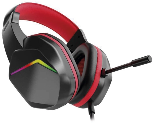 Наушники с микрофоном Оклик HS-L335G черный 2.2м мониторные USB оголовье (1972582) фото 7