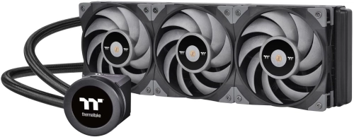 Жидкостная система охлаждения Thermaltake TOUGHLIQUID Ultra 360 CL-W323-PL12GM-B Fan 120*3,PWM 500;2500rpm/ Gray/ Intel LGA 1700 supported