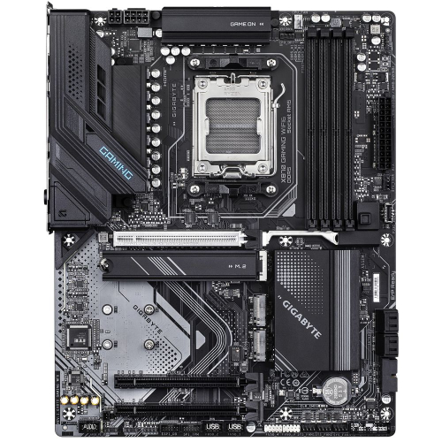 Материнская плата Gigabyte OEM X870 GAMING WIFI6, Socket AM5, AMD X870, 4xDDR5-5200, HDMI, 3xPCI-Ex16, 4xSATA3(RAID 0/ 1/ 10), 3xM.2, 8 Ch Audio, 1x2,5GLan, WIFI, (4+4)xUSB2.0, (4+2)xUSB3.2, (2+1)xUSB Type-C™, ATX, RTL (X870 GAMING WIFI6||OEM)