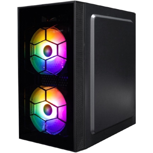 1STPLAYER FIREBASE X1 Black / mATX / 3x120mm LED fans / X1-BK-3F1 фото 2