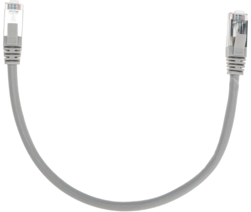 Патч-корд Rexant 02-0210-03 F/UTP RJ-45 вил.-вилка RJ-45 кат.6 0.3м серый LSZH