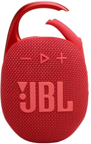 Колонка порт. JBL Clip 5 красный 7W Mono BT 10м 1400mAh (2032392) (2032392#MLN)