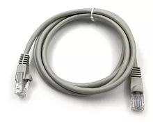 Патч-корд KingPrice KP-PC-c5e-1.5m-g 1Гбит/ с UTP 4 пары cat.5E solid CCA molded 1.5м серый RJ-45 (m)-RJ-45 (m)
