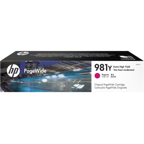 Картридж HP 981Y, Пурпурный / 16000 страниц (L0R14A)
