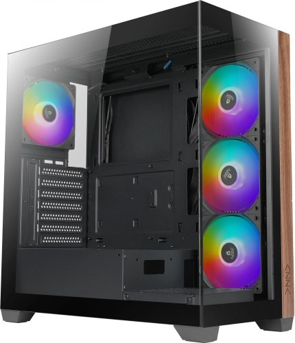 Корпус Azza Npetune черный без БП ATX 4x120mm 2xUSB2.0 1xUSB3.0 audio bott PSU (NEPTUNE CSAZ-491) фото 4