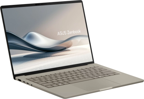 Ноутбук ASUS Zenbook A14 UX3407NA-QD100W Snapdragon X2 Elite (18-core) X2E88100/ LPDDR5X 32GB 1TB M.2 NVMe PCIe 4.0 SSD/ Qualcomm Adreno GPU/ 14 WUXGA (1920 x 1200) OLED 16:10/ WIN11 HOME/ 0.99kg/ Zabriskie Beige (90NB1711-M007R0) фото 4