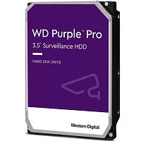 Жесткий диск HDD 8TB Western Digital Purple Pro 3.5" SATA-III 7200rpm 256Mb (WD8001PURP)