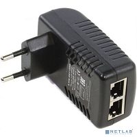 ORIENT SAP-48POE, PoE инжектор питания 24 Вт, AC 100-240V/ DC 48V, 0.5A, вход: RJ45 LAN 10/ 100, выход: RJ45 PoE тип B (4/ 5+,7/ , совместим с оборудованием PoE IEEE 802.3af, уст.в розетку (29968)