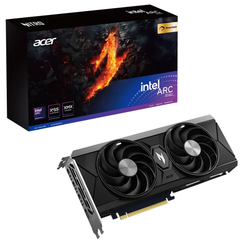 Видеокарта Acer B580 NITRO OC 12GB GDDR6 192bit 3xDP HDMI 2FAN RTL (DP.Z4BWW.P01)