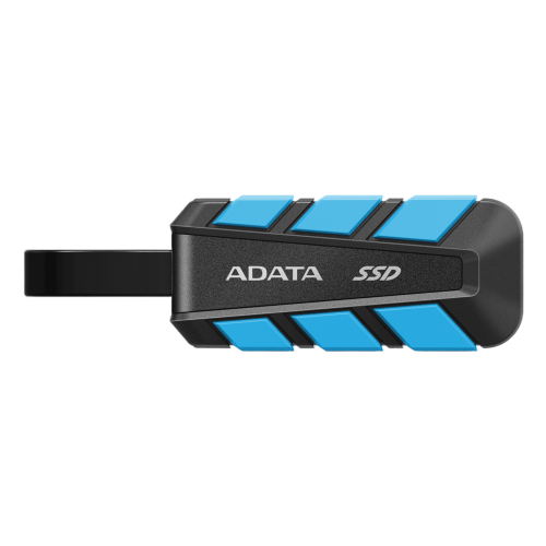 Внешний SSD ADATA 2.0Tb SC740 [SC740-2000G-CBU] (USB3.2 gen 2 type C, 1050/1000Mbs, 122x41x22mm, 40g, защита от падения, встроенный кабель)